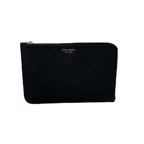 Kate Spade Cameron Medium L-Zip Leather Wristlet Wallet - Picture 1 of 9